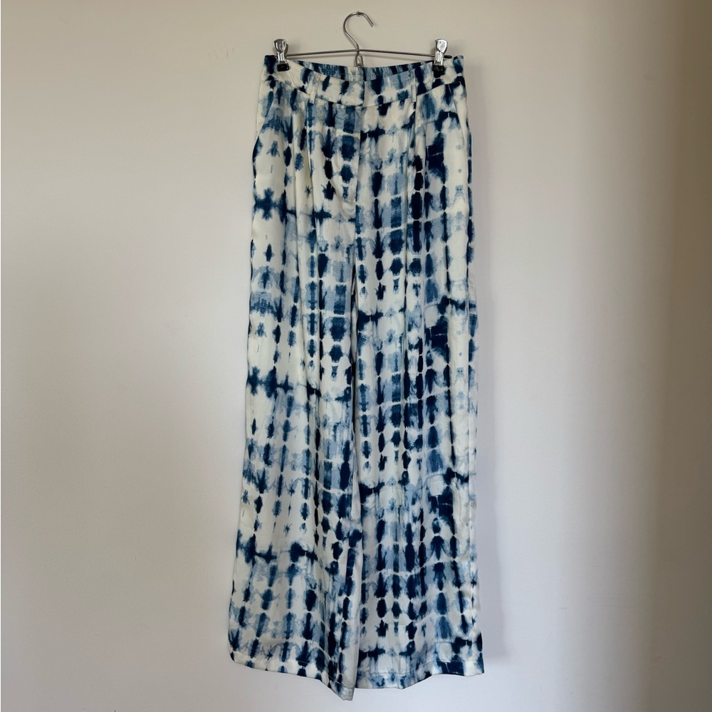 House of Harlow 1961 - Blue Tie-Dye Women's wide leg pants